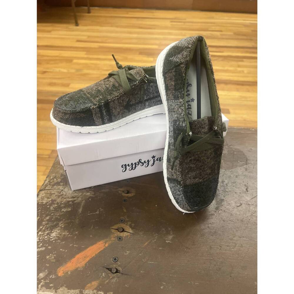 NEW GYPSY JAZZ women's aaliyah shoes in khaki